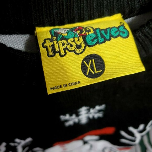 Tipsy Elves Ugly Christmas Sweater Headless Snowman Sweater - Picture 3 of 6